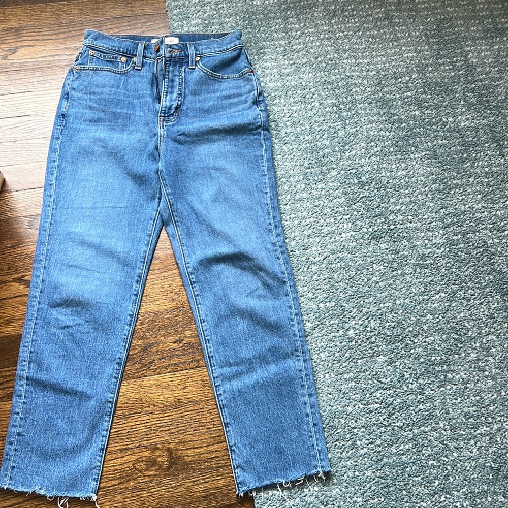 Mom jeans, comfy classic, madewell